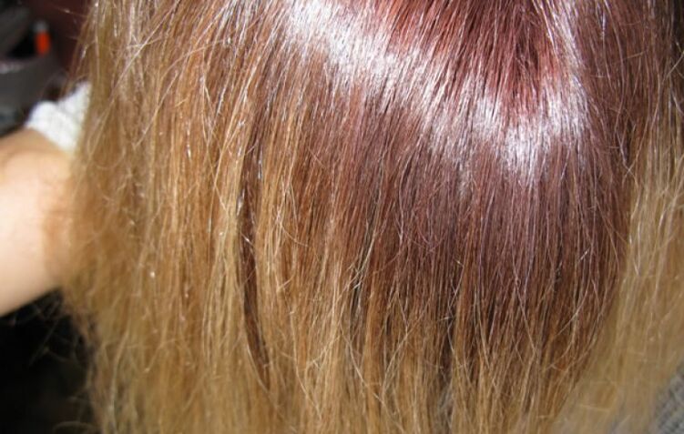 Haare färben fehlgeschlagen